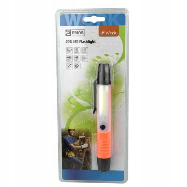 Latarka szperacz LED 3W COB 3x AAA 1440823100