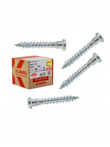 Wkręty ciesielskie do łączników 5x60 TORX 250szt