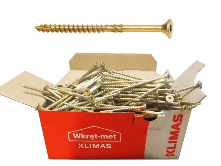 WKRĘTY CIESIELSKIE 3,5x30 TORX ŁEB STOŻKOWY 500szt