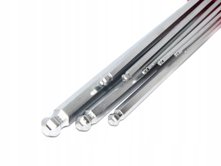 KLUCZE IMBUSOWE HEX DŁUGIE IMBUS 1,5-10mm 9szt