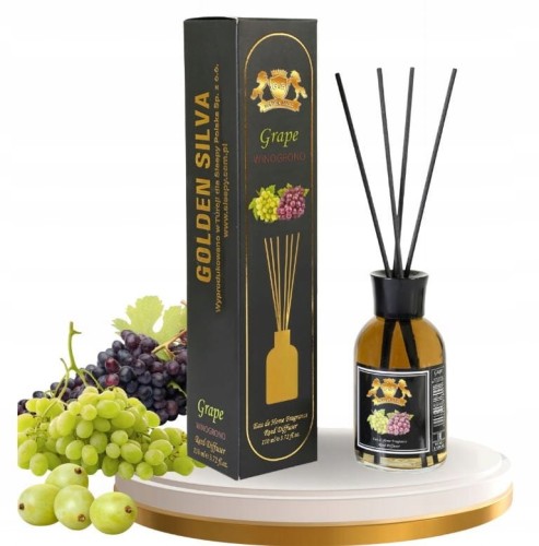 ZAPACH DO DOMU DYFUZOR PATYCZKI ODŚWIEŻACZ 110ML W ZAPACHU WINOGRONA