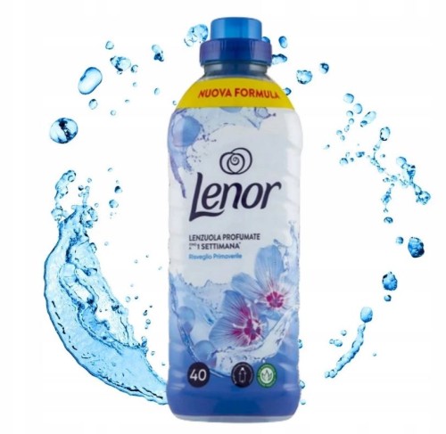 Lenor Risveglio Primaverile niebieski płyn do płukania tkanin 40pł 840ml