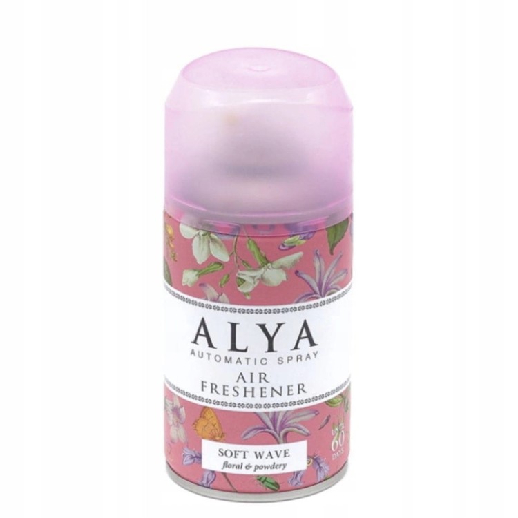 Alya Soft Wave świeżacz powietrza w sprayu i do automatów 60 dni 250ml