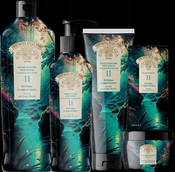 Compagnia Delle Indie Żel pod prysznic Orchidea i Drzewo Cedrowe 250 ml