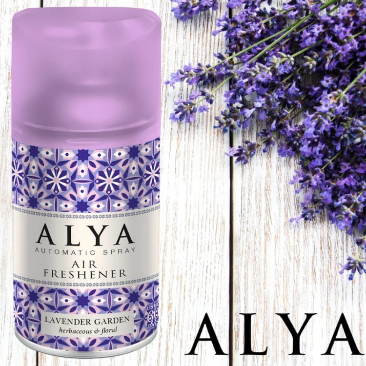 Alya LAVENDER GARDEN odświeżacz powietrza w sprayu do automatów zapas 250ml