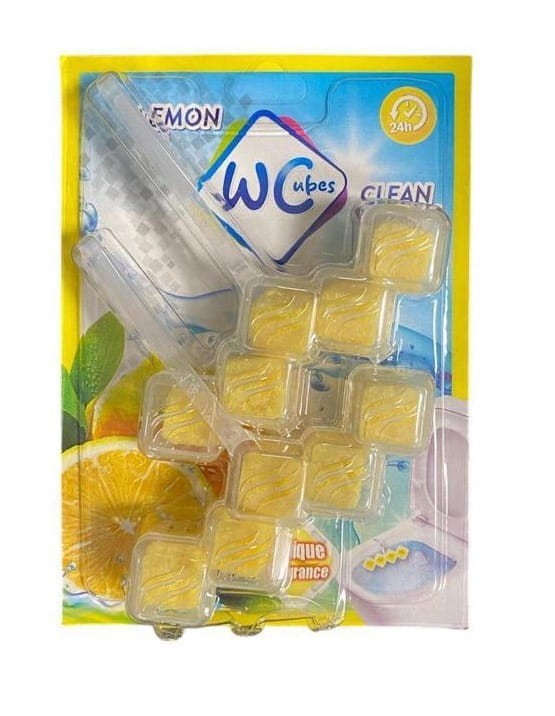 Zapachowe kostki do WC toalety zestaw 2 szt. Cytrynowe