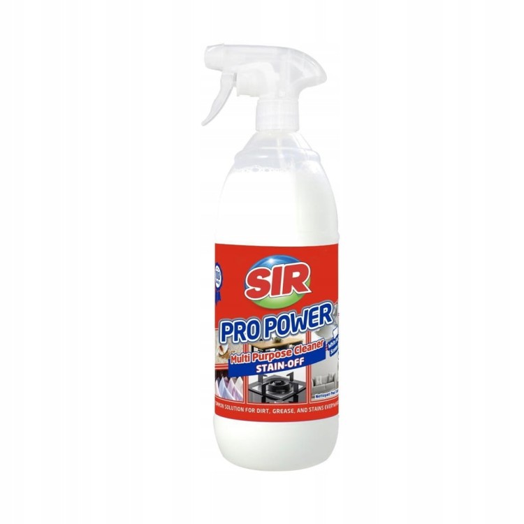 SIR ŚRODEK Z ATOMIZEREM PRO POWER UNIWERSALNY ODPLAMIACZ STAIN-OFF 1000ML