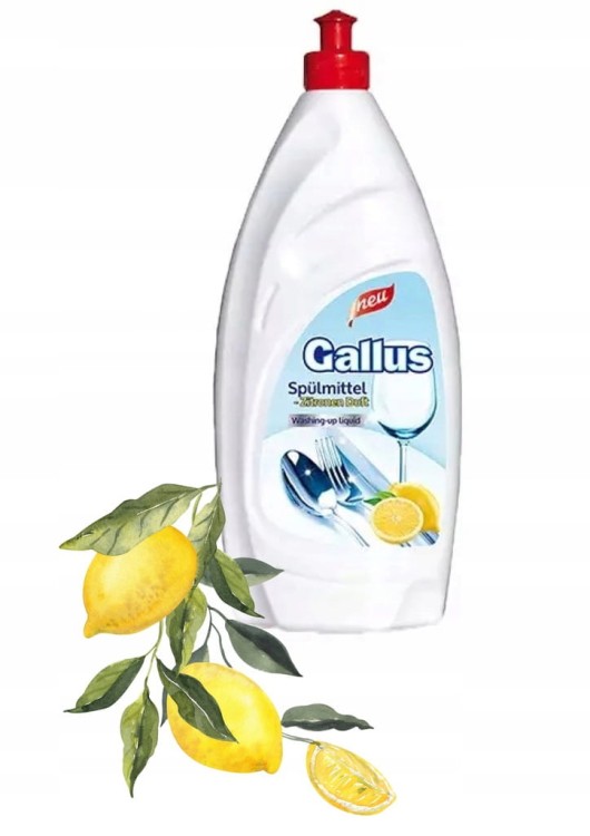 Gallus Spulmittel Płyn do naczyń Cytrynowy 850ml