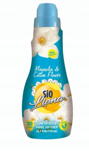 PLYN DO PLUKANIA TKANIN SIO LIONA 750ML O ZAPACHU MAGNOLIA I BAWEŁNY