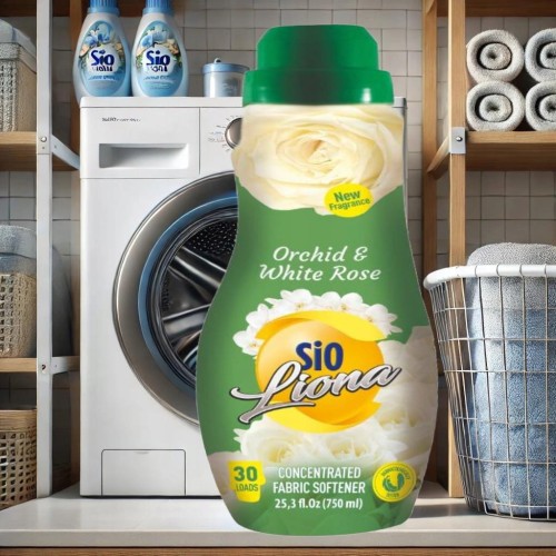 PŁYN DO PŁUKANIA TKANIN SIO LIONA ZAPACH ORCHIDEA BIAŁA RÓŻA 750ML