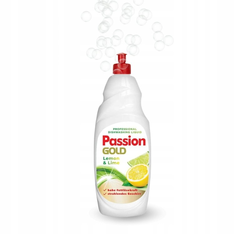 Płyn do mycia naczyń Passion Gold cytryna i limonka 0,85 l