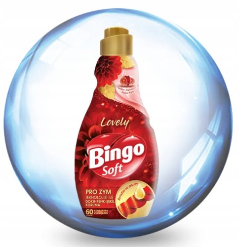 Bingo – skoncentrowany płyn do płukania tkanin Bingo Soft Lovely 1440ml