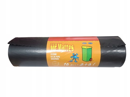 Worek na śmieci 240l Mr.Mattes uniwersalny czarny