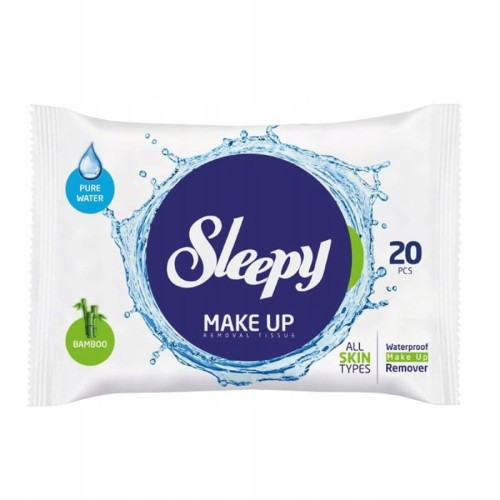 3X Sleepy chusteczki do demakijażu