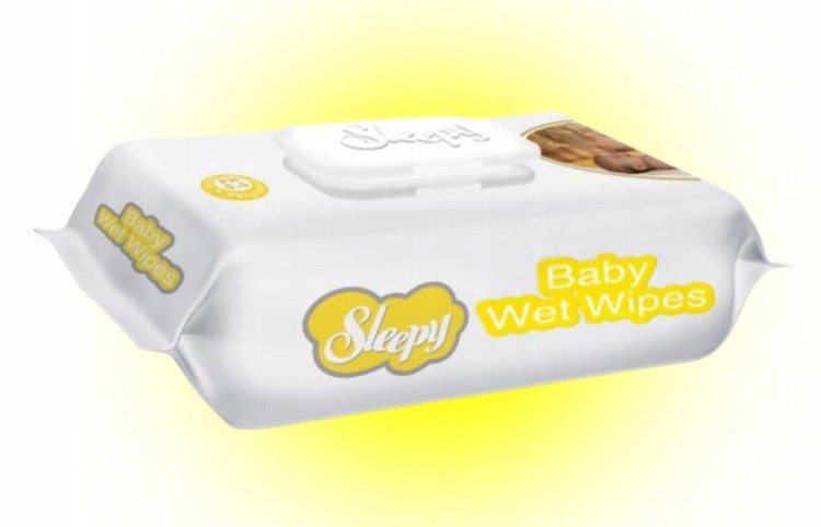 CHUSTECZKI NAWILŻANE DLA DZIECI SLEEPY SENSETIVE NAJLEPSZA JAKOŚĆ 70szt
