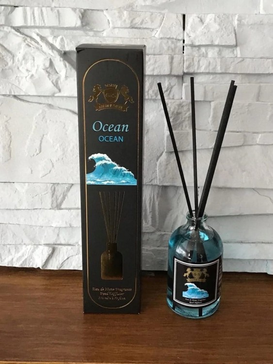 ZAPACH DO DOMU DYFUZOR PATYCZKI ODŚWIEŻACZ 110ML W ZAPACHU OCEAN