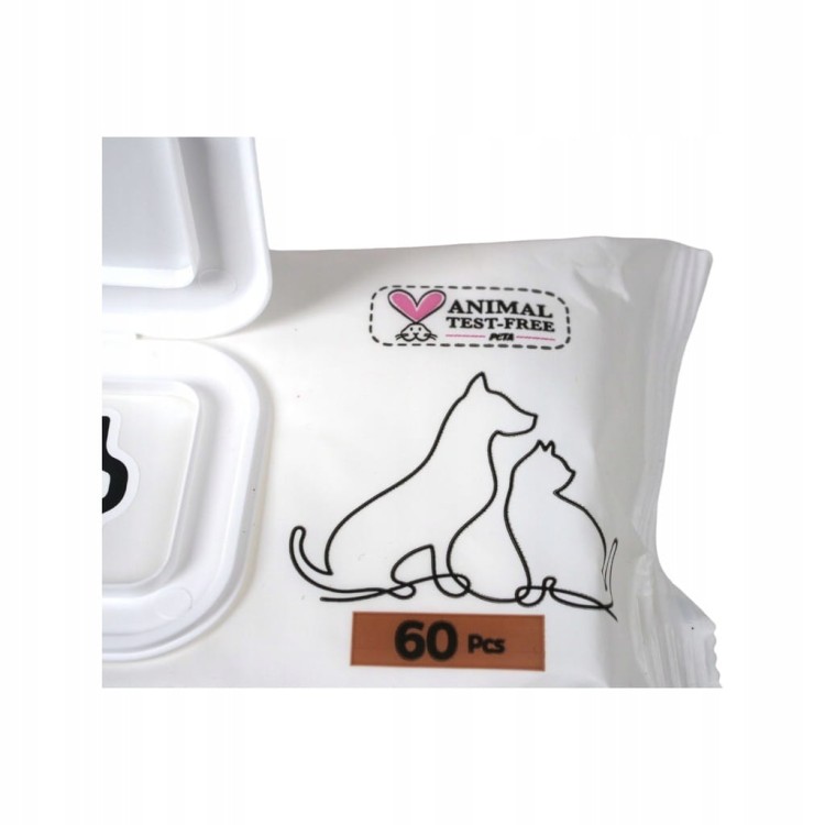 SLEEPY PET CARE CHUSTECZKI NAWILŻANE DLA PSA I KOTA 60szt HIT