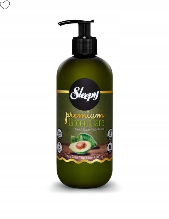 Sleepy Premium Green Care mydło w płynie szałwia, avocado, aloes 500ml