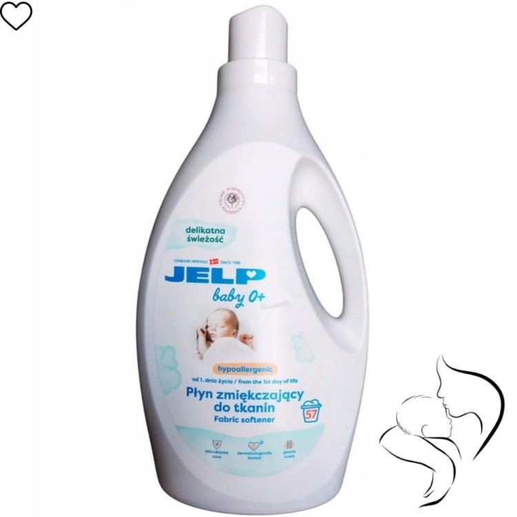 JELP Baby 0+ Płyn zmiękczający 2 L 57WL Delikatna Świeżość