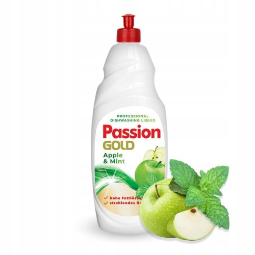 Płyn do mycia naczyń Passion Gold jabłko-mięta 0,85 l