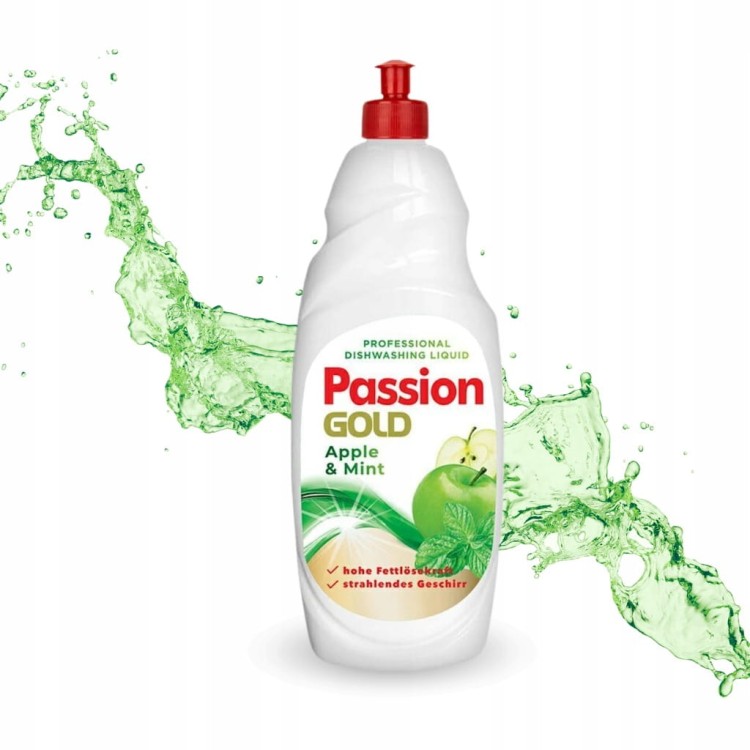 Płyn do mycia naczyń Passion Gold jabłko-mięta 0,85 l