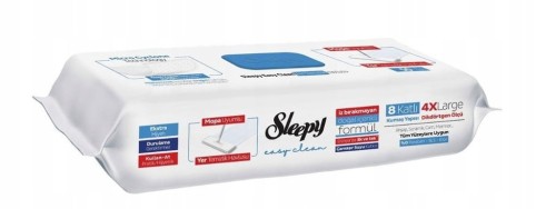 Ściereczki SLEEPY do mycia podłóg nawilżane Wkłady mokre do mopa 50szt x3