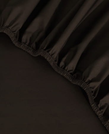 PRZEŚCIERADŁO Z GUMKĄ PARIS JERSEY BAWEŁNA 200X220 + 25CM BRĄZOWY