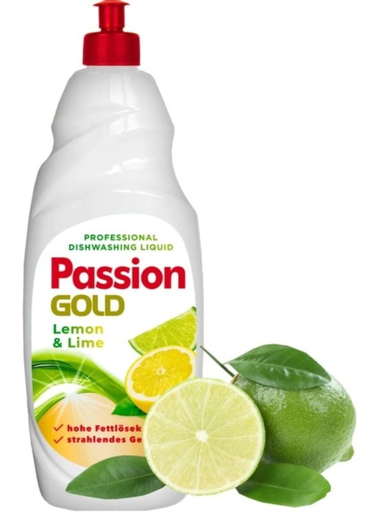 Płyn do mycia naczyń Passion Gold jabłko-mięta cytryna i limonka 0,85 l x2