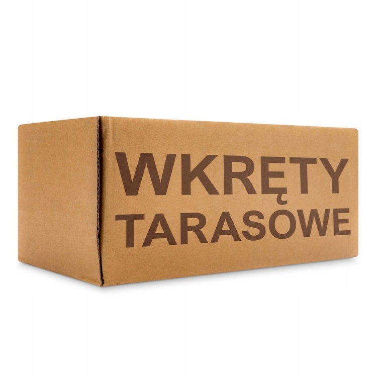 Wkręty Tarasowe Nierdzewne do tarasów 5x70