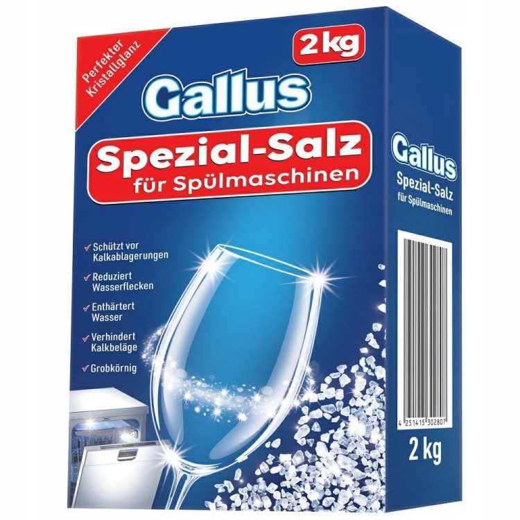 GALLUS Sól do zmywarek 2kg Spezial-Salz
