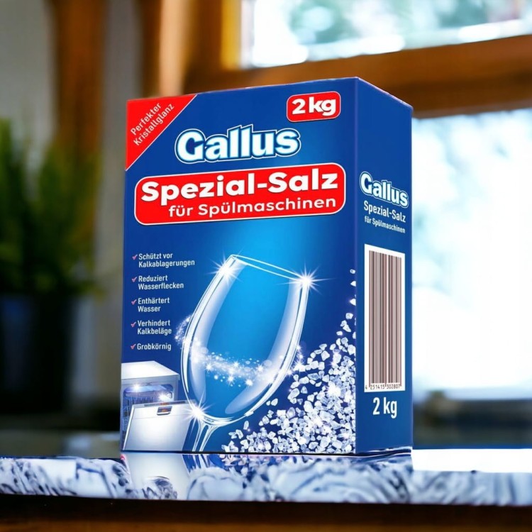 GALLUS Sól do zmywarek 2kg Spezial-Salz