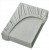 PRZEŚCIERADŁO Z GUMKĄ JERSEY PARIS BAWEŁNA 200X220 + 25 CM JASNOSZARY KOLOR