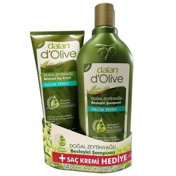 Dalan d'Olive Oliwkowy Szampon Zwiększający Objętość Włosów 400 ml