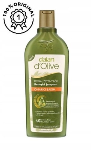 Szampon Dalan d'Olive Repairing Care 400 ml regeneracja i nawilżenie