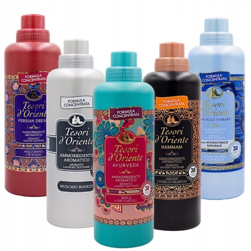 Płyn do płukania Tesori d'Oriente koncentrat 5x760 ml uniwersalny