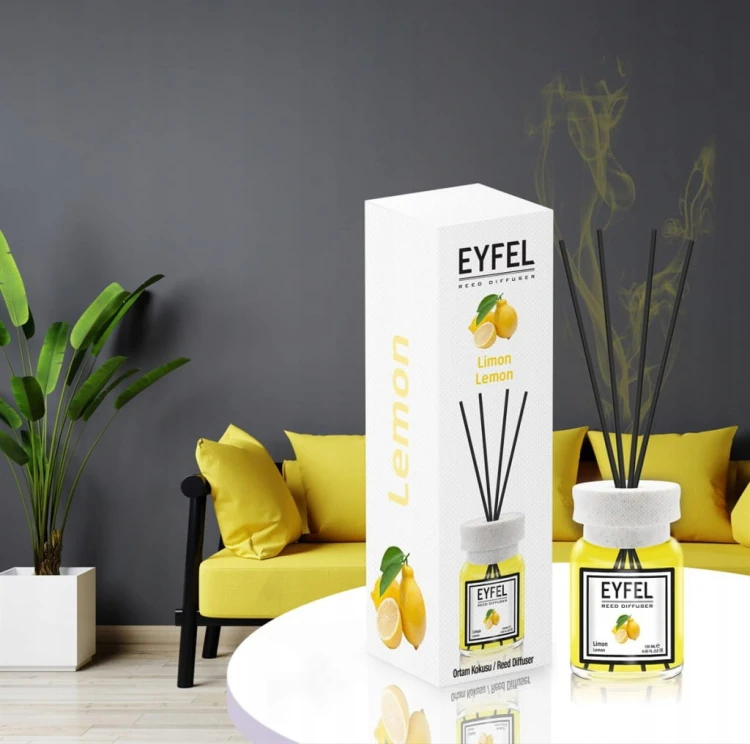 Eyfel patyczki zapachowe do domu - cytryna 120 ml