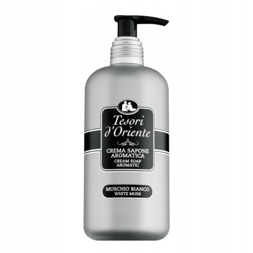 Mydło do rąk Tesori d'Oriente Białe Piżmo 300 ml 350 g