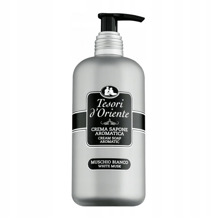 Mydło do rąk Tesori d'Oriente Białe Piżmo 300 ml 350 g
