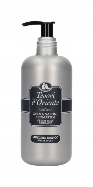 Mydło do rąk Tesori d'Oriente Białe Piżmo 300 ml 350 g
