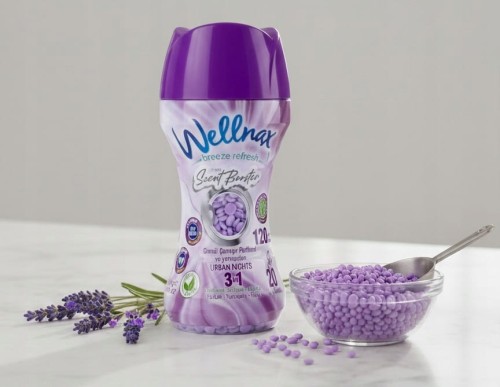 Perfumowane Perełki do Prania Wellnax Urban Nights 210g