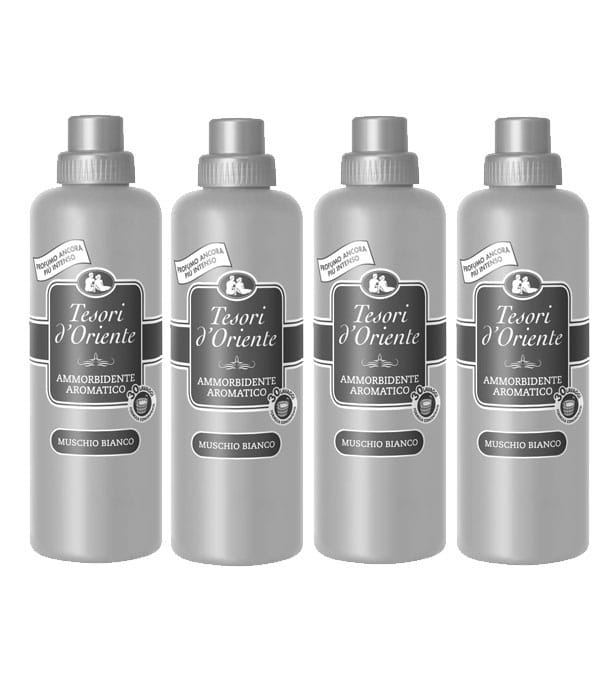 Płyn do płukania Tesori d'Oriente 4x760 ml Muschio Bianco 152 prania