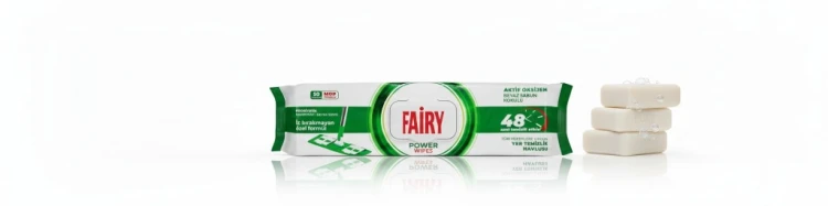 FAIRY WKŁADY DO MOPA NAWILŻANE ŚCIERKI JEDNORAZOWE ZAPACH MYDLA 1X50 4XL