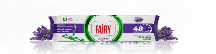 Ścierka Fairy wiskoza extra mocna biała 50 szt. uniwersalne