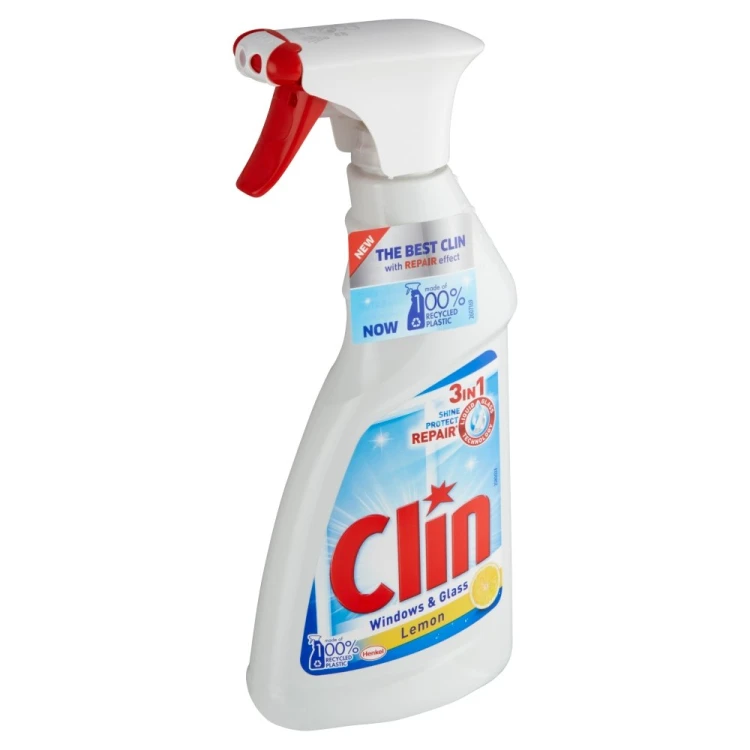 Clin płyn do mycia szyb i luster cytryna 500ml spray