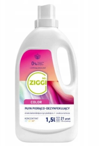 Płyn do prania kolorów Mr. Ziggi 1,5 l