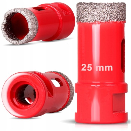 OTWORNICA DO GRESU 20 mm DIAMENTOWA WIERTŁO GLAZURY PŁYTEK KORONKA NA SUCHO